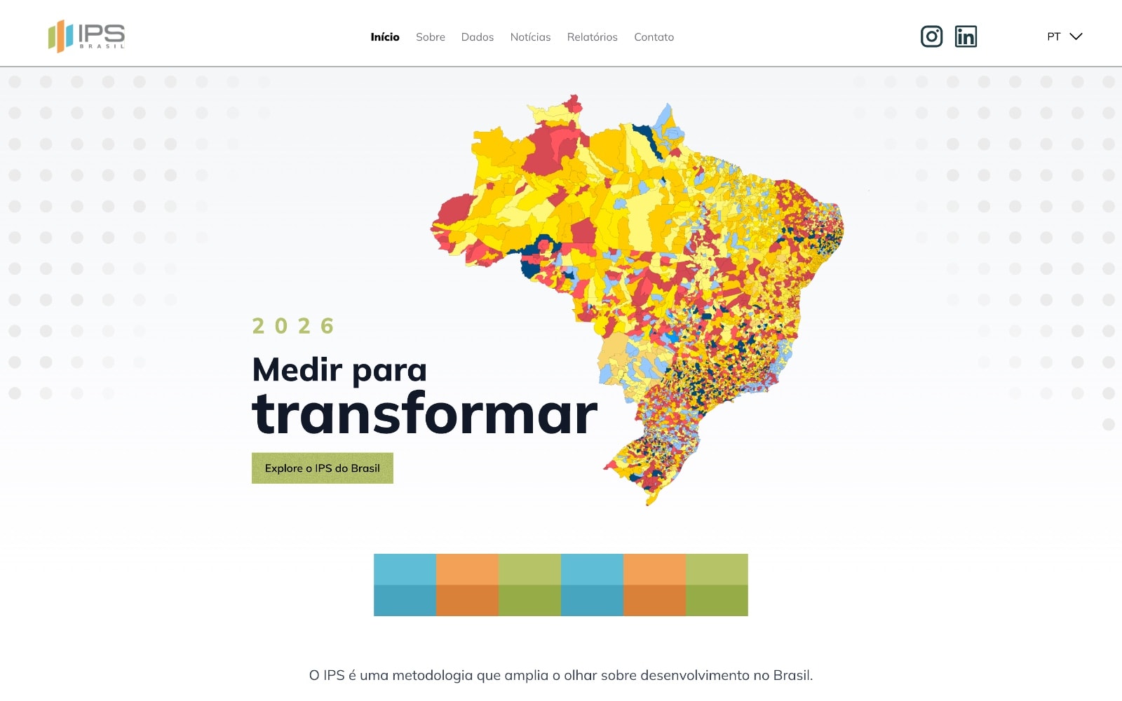 Screen of IPS Brasil